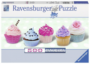 Ravensburger Jigsaw Puzzle 500-Piece Panorama - Cupcakes