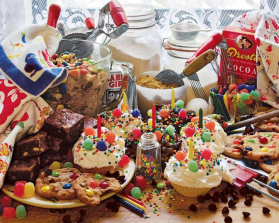 Treats And Sweets 1000 Piece Jigsaw Puzzle
