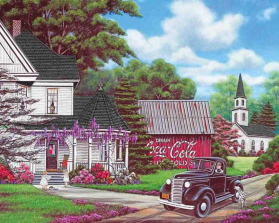 Coca-Cola Country 1000 Piece Jigsaw Puzzle