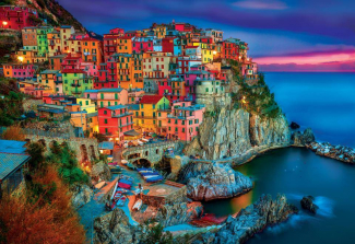 Buffalo Games Jigsaw Puzzle 2000-Piece - Cinque Terre 2