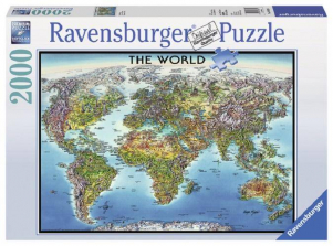 Ravensburger World Map 2,000 Piece Puzzle