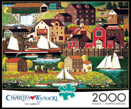 Buffalo Games Charles Wysocki Jigsaw Puzzle 2000-Piece - The Cambridge