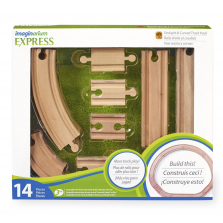 Imaginarium Express Straight and Curved Train Track Pack