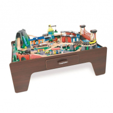 Imaginarium 100 + Piece Mountain Rock Train Table