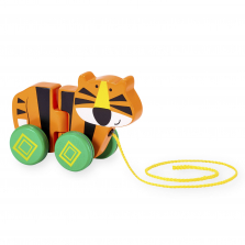 Imaginarium Wooden Tiger Pull Toy