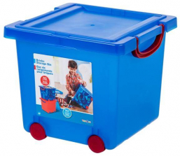 Toys R Us Building Bricks Storage Bin - Blue