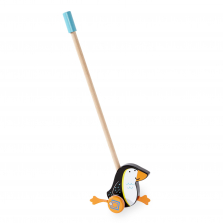 Imaginarium Wooden Penguin Push Toy