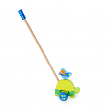 Imaginarium Wooden Turtle Push Toy