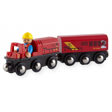 Imaginarium 3 Piece Articulated Figure and Freight Train Set