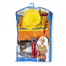 Imaginarium 7 Piece Construction Worker Dress Up Set