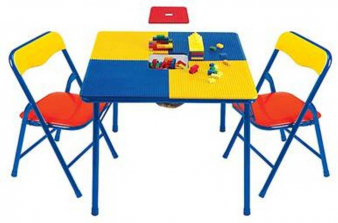 Toys R Us Building Block Table with Chairs