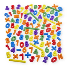 Imaginarium Magnetic Numbers and Signs Bucket - 111-Piece