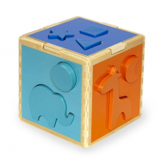 Imaginarium Discovery Animals and Shapes Sorting Cube - 11 Piece