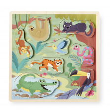 Imaginarium 8 Piece Chunky Puzzle - Jungle