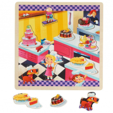 Imaginarium Peg Puzzle 8-Piece - Bakery