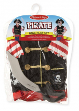 Melissa & Doug Pirate Role Play Costume Set