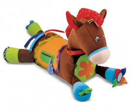 Melissa & Doug K's Kids Giddy-Up and Play Baby Activity Toy - Multi-Sensory Horse