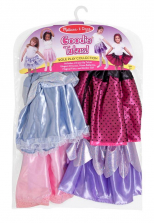 Melissa & Doug Role Play Collection - Goodie Tutus! Dress-Up Skirts Set (4 Costume Skirts)