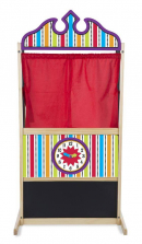 Melissa & Doug Deluxe Wooden Puppet Theater