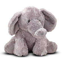 Melissa & Doug Sterling Elephant Stuffed Animal