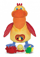 Melissa & Doug K's Kids Hungry Pelican Soft Baby Educational Toy