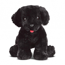 Melissa & Doug Benson Black Lab - Stuffed Animal Puppy Dog