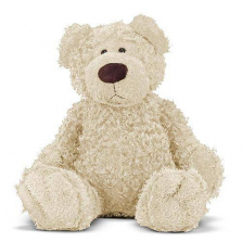 Melissa & Doug Big Roscoe Bear Stuffed Animal - Vanilla