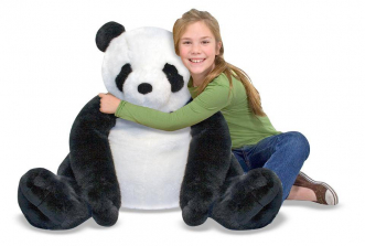 Melissa & Doug Giant Panda Bear - Lifelike Stuffed Animal (over 2 feet tall)