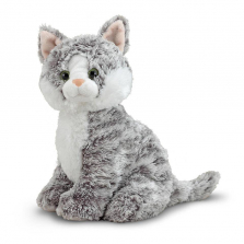 Melissa & Doug Greycie Tabby Cat Stuffed Animal