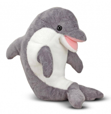 Melissa & Doug Skimmer Dolphin Stuffed Animal