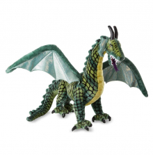 Melissa & Doug 36 inch Stuffed Winged Dragon - Green