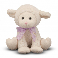 Melissa & Doug Meadow Medley Lamby - Stuffed Animal Baby Lamb