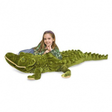 Melissa & Doug Giant Alligator - Lifelike Stuffed Animal (nearly 6 feet long)