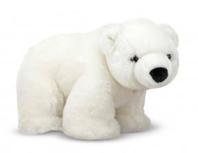 Melissa & Doug Glacier Polar Bear Stuffed Animal