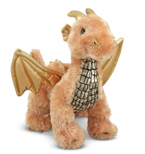 Melissa & Doug Luster Dragon Stuffed Animal