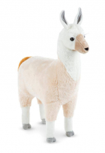 Melissa & Doug 31-inch Stuffed Llama - White