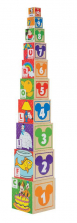 Melissa & Doug Mickey Mouse & Friends ABC and 123 Nesting and Stacking Blocks - 10 Block