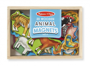 Melissa & Doug Wooden Animal Magnets Set