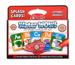 Melissa & Doug On the Go Water Wow! Splash Cards - Alphabet and Animals