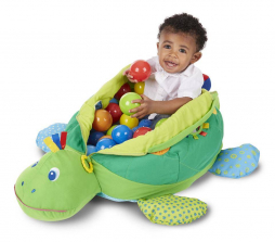 Melissa & Doug Turtle Ball Pit Activity Toy