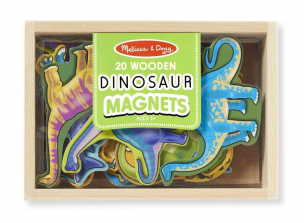 Melissa & Doug Wooden Dinosaurs Magnets Set