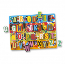 Melissa & Doug Jumbo ABC Chunky Wooden Puzzle - 26-piece