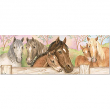 Melissa & Doug Horse Corral Jumbo Jigsaw Floor Puzzle (48 pcs, over 4 feet long)