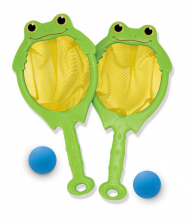 Melissa & Doug Sunny Patch Froggy Toss and Catch Net Game