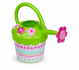 Melissa & Doug Sunny Patch Pretty Petals Flower Watering Can - Pretend Play Toy