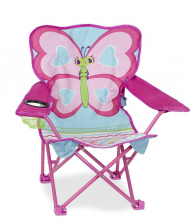 Melissa & Doug Sunny Patch Butterfly Folding Lawn and Camping Chair - Cutie Pie