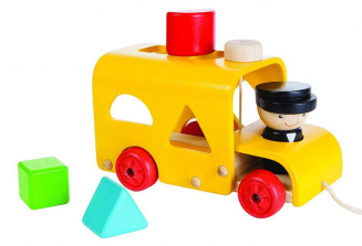 PlanToys Sorting Bus