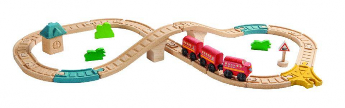 PlanToys Figure Eight Railway Set