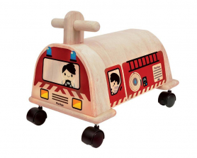 PlanToys Ride-On Fire Engine