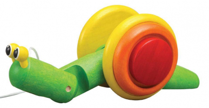 PlanToys Pull-Along Snail